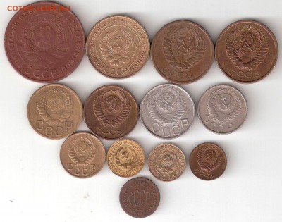 Погодовка СССР 13 монет РАСПРОДАЖА ФИКС - 13st SSSR a FIX