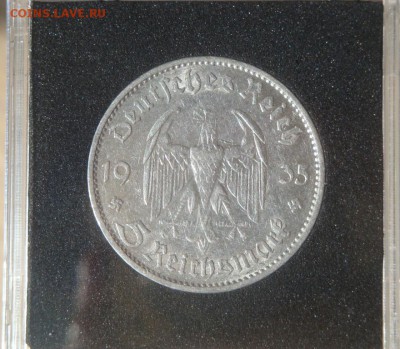 3 РЕЙХ, 5 RM 1935 "А", Кирха. Короткий аукцион - 4.JPG