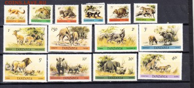 Танзания 1980 фауна 14м** до 05 07 - 67б