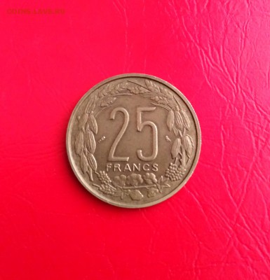 Камерун 25 франков 1962г. до 16.07.19г. в 22.00 мск - Камерун р
