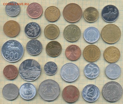 30 монет разных, до 19.07.2019 г. 22.00 по Москве - 30  30 04