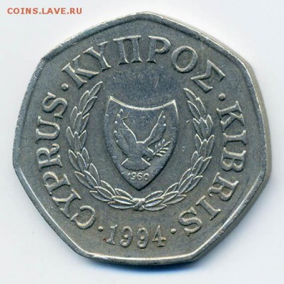 Кипр 50 центов 1994 - Кипр_50центов-1994_А