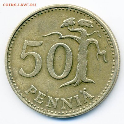 Финляндия 50 пенни 1963 - Финляндия_50пенни-1963_Р