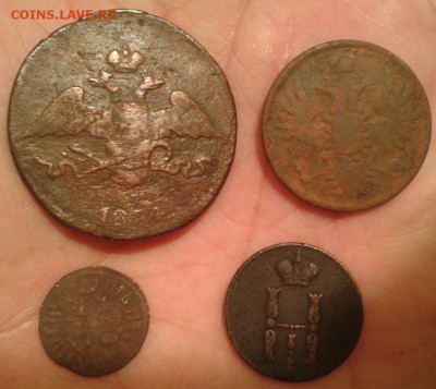 4 монеты  - Петр, пятак масон и др. - Фото-1960
