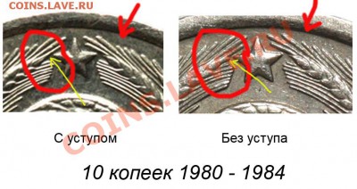 10 к 84 г - 10 копеек 1980 - 1984