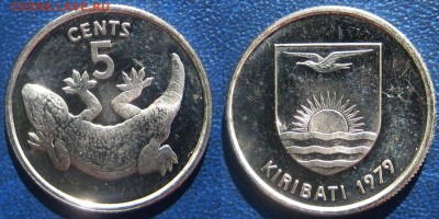 Карибати 5 центов  1979 г До 30.07 в 22-00МСК - Кариб5 ц