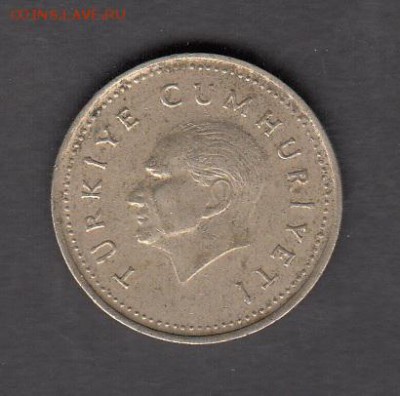 Турция 1990 1000 лир с рубля до 03 08 - 7а