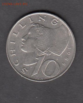 Австрия 1984 10 шиллингов до 13 08 - 274