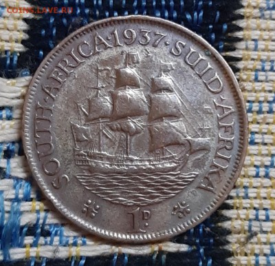 1 пенни 1937 Южная Африка до 12.08 - 20190810_200718