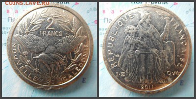 Новая Каледония 2 франка, 2011 - 13