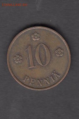 Финляндия 1937 10 пенни до 18 08 - 156
