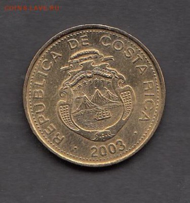 Коста Рика 2003 50к без обращения до 20 08 - 108