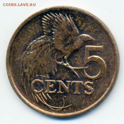 Тринидад и Тобаго 5 центов 2012 - Тринидад-Тобаго_5центов-2012_Р