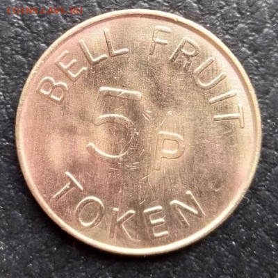 5 Pence - Bell Fruit Token - 5 Pence - Bell Fruit Token