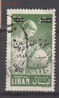 Ливан 1959 1м надпечатка до 14 09 - 202