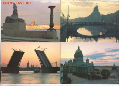 Белые ночи набор открыток 1978 г. до 28.09.19 г. в 23.00 - 012
