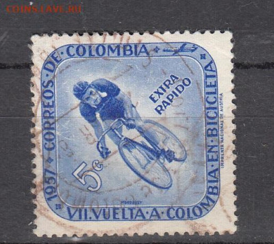 Колумбия 1957 велоспорт 1м до 30 09 - 239