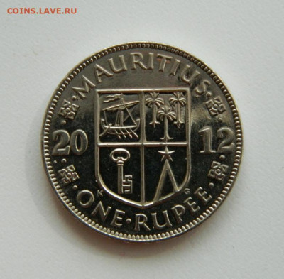 Маврикий 1 рупия 2012 года. до 02.10.2019 - DSCN9887.JPG