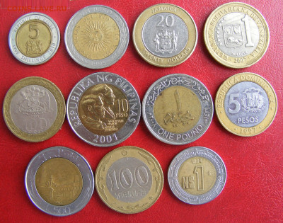 Биметалл 11 разных монет до 6.10 в 22.10 по МСК - Биметалл 11 монет (1).JPG