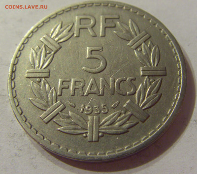 5 франков 1935 Франция №2 07.10.2019 22:00 МСК - CIMG0926.JPG