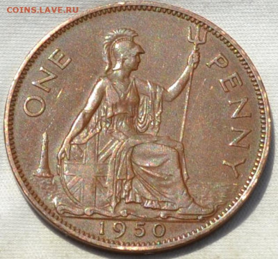 Британия пенни 1950 - DSC_0819