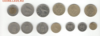Монеты Венгрии 1990 - настоящее время. Фикс цены. - Монеты Венгрии с 1990 Б