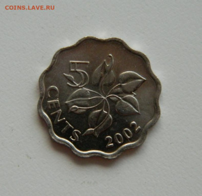 Свазиленд 5 центов 2002 г. (без оборота). до 13.10.19 - DSCN9952.JPG