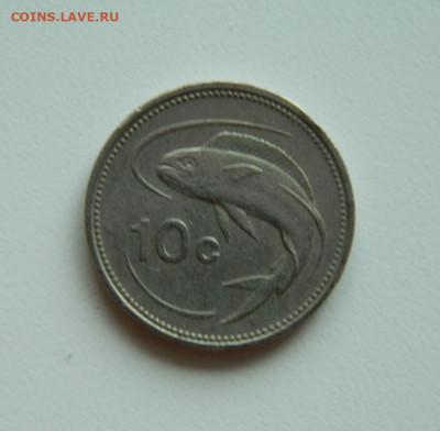 Мальта 10 центов 1986 г. (Фауна). до 14.10.19 - DSCN9997.JPG