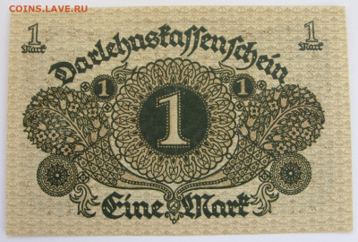1 марка Германия 1920. - 1 марка Германия 1920 - 2
