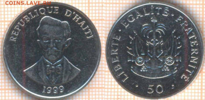 Гаити 50 центов 1999 г., до 24.10.2019 г. 22.00 по Москве - Гаити 50 центов 1999  8071