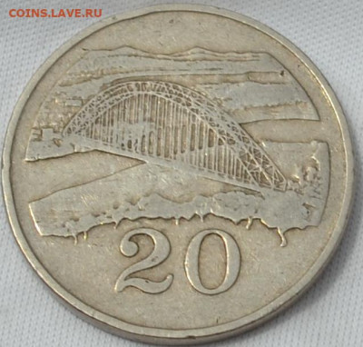 Зимбабве 20 центов 1980. 24. 10. 2019. в 22 - 00. - DSC_0319