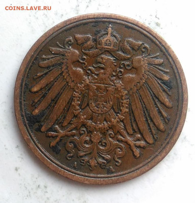 Германия 1 пфенниг 1913 года до 01.11.2019 - IMG_20191018_160105
