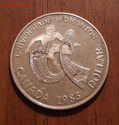 1$ 1983 Серебро Канада Универсиада Эдмонт  06.11.2019  22:00 - 20191101_185947