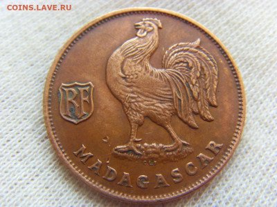 Французский Мадагаскар 1 франк 1943 Петух_2 до 09.11.19 г. - SDC14721.JPG