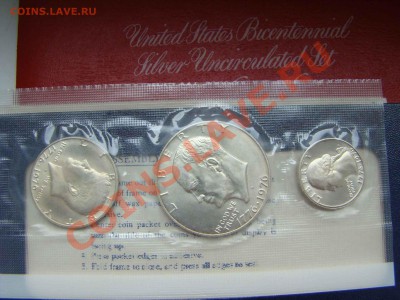 Серебрянный доллар США 1986 в футляре - DSC06438.JPG