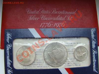 Серебрянный доллар США 1986 в футляре - DSC06437.JPG