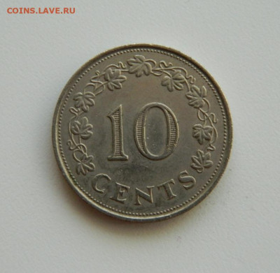Мальта 10 центов 1972 г. (Парусник). до 12.11.2019 - DSCN9921.JPG