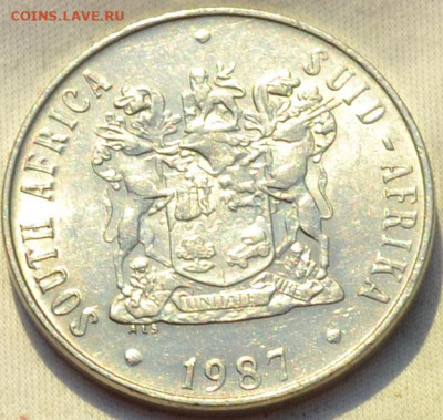 Южная  Африка 50 центов 1987. 09. 11. 2019. в 22 - 00. - DSC_0968