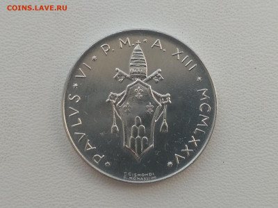 ВАТИКАН,лот из 7-и монет 1975г(наборные) до 13.11.2019г - IMG_20190612_083925