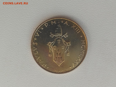 ВАТИКАН,лот из 7-и монет 1975г(наборные) до 13.11.2019г - IMG_20190612_083911