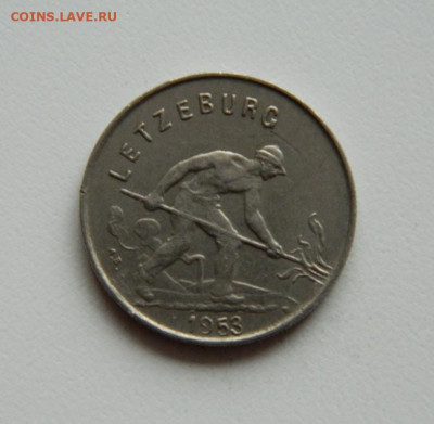 Люксембург 1 франк 1953 г. до 14.11.2019 - DSCN0050.JPG