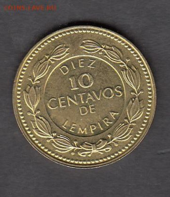 Гондурас 1999 10 сентаво  без обращения до 19 11 - 24