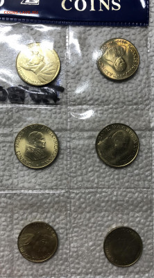 Набор монет Ватикана 200, 20 лир 8 шт UNC до 22.00 МСК 20.11 - 92B3BFC3-4353-4CE6-AEC0-0ECBA2C87A5C