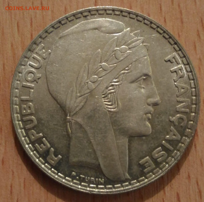 Франция 20 франков 1933 - Франция 20 франков 1933 аверс