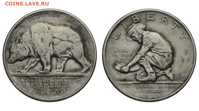 США. 50 центов 1925 г. Калифорния. До 27.11.19. - Р123.JPG