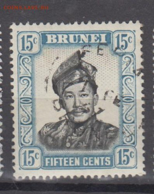 Колонии Бруней 1952 1м 15ц до 01 12 - 700