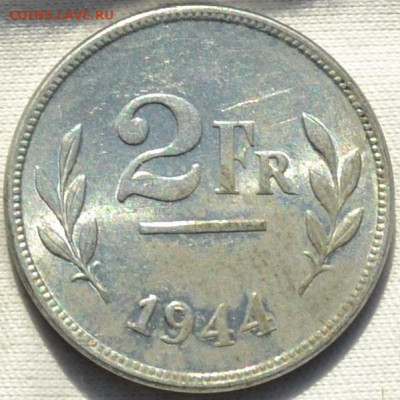 Бельгия 2 франка 1944. 01. 12. 2019. в 22 - 00. - DSC_0036[1].JPG