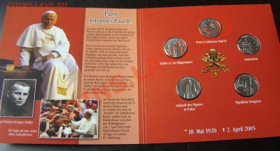 Мальтийский Орден - набор монет с Папой Иоанном Павлом II - DSC06961.JPG
