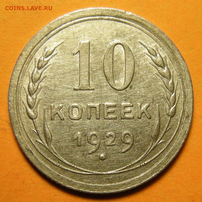 10 копеек 1929, кладовая -- до 14.12.19. 22:00 мск. - 10-29 (р).JPG