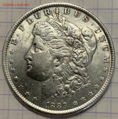 США, доллар, 1889 год. - 9191EC55-79CC-4630-A3C0-98A583A5D376